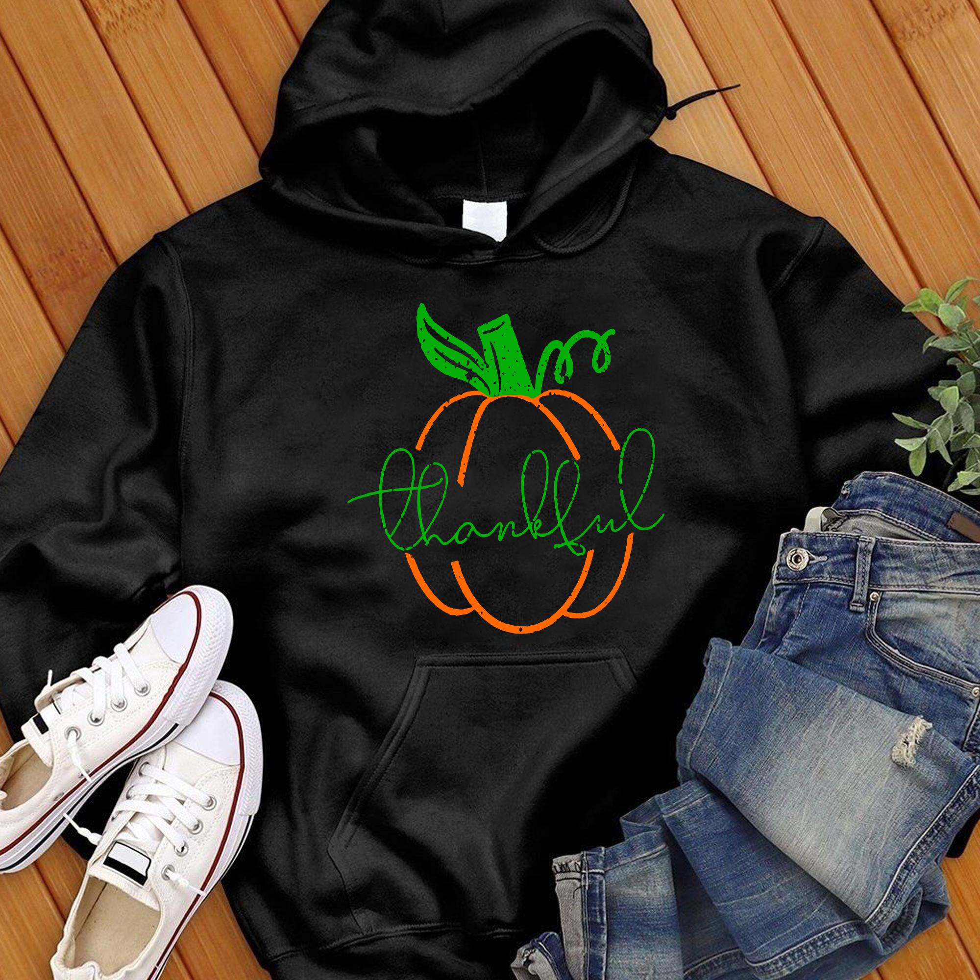 Thankful Pumpkin Hoodie