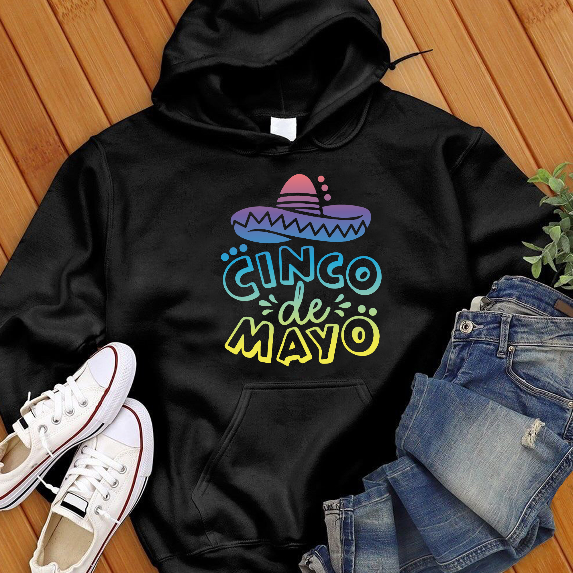 Cinco De Mayo Sombrero Hat Hoodie