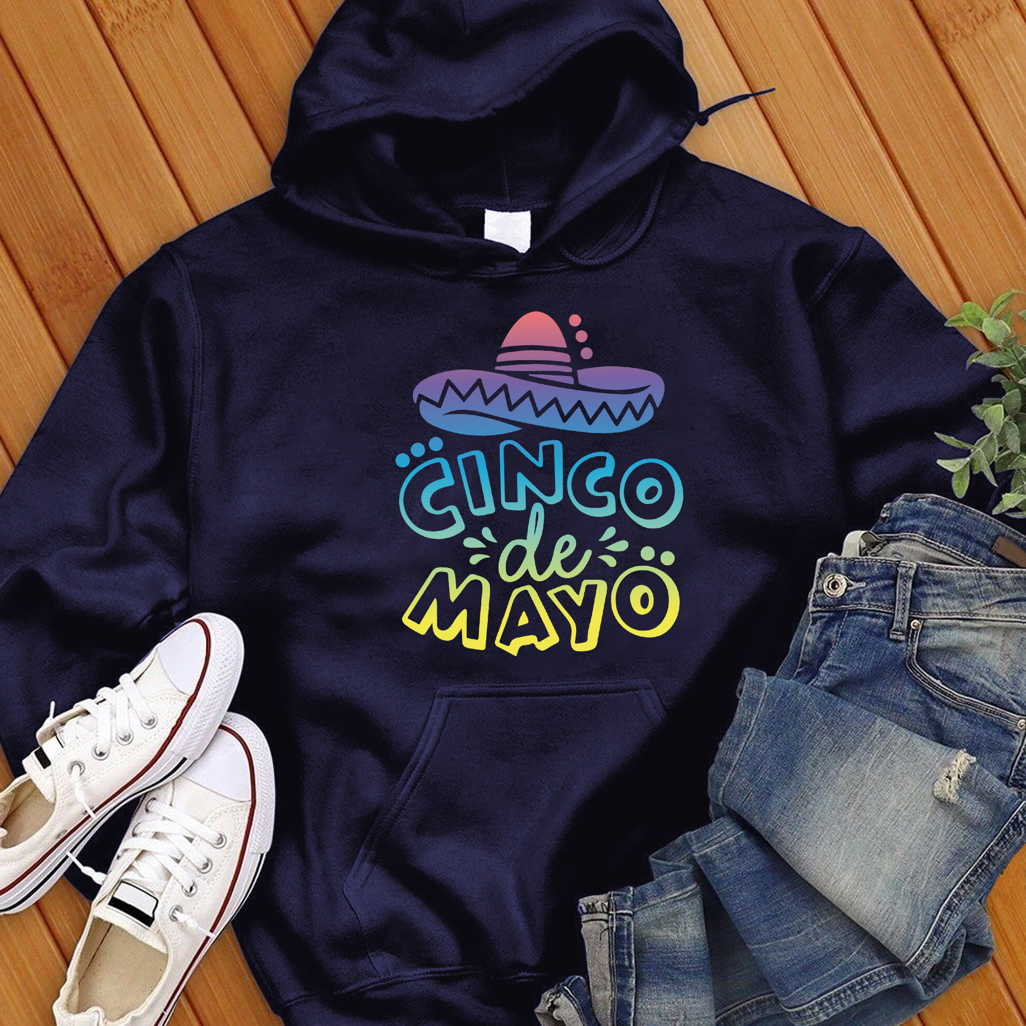 Cinco De Mayo Sombrero Hat Hoodie