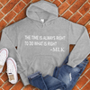 Do What's Right MLK Hoodie