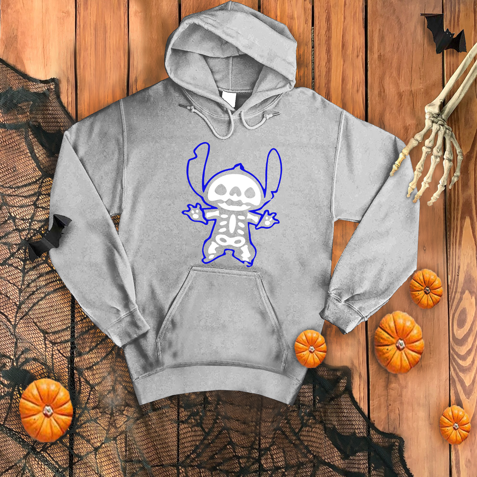 Stitch Skeleton Hoodie