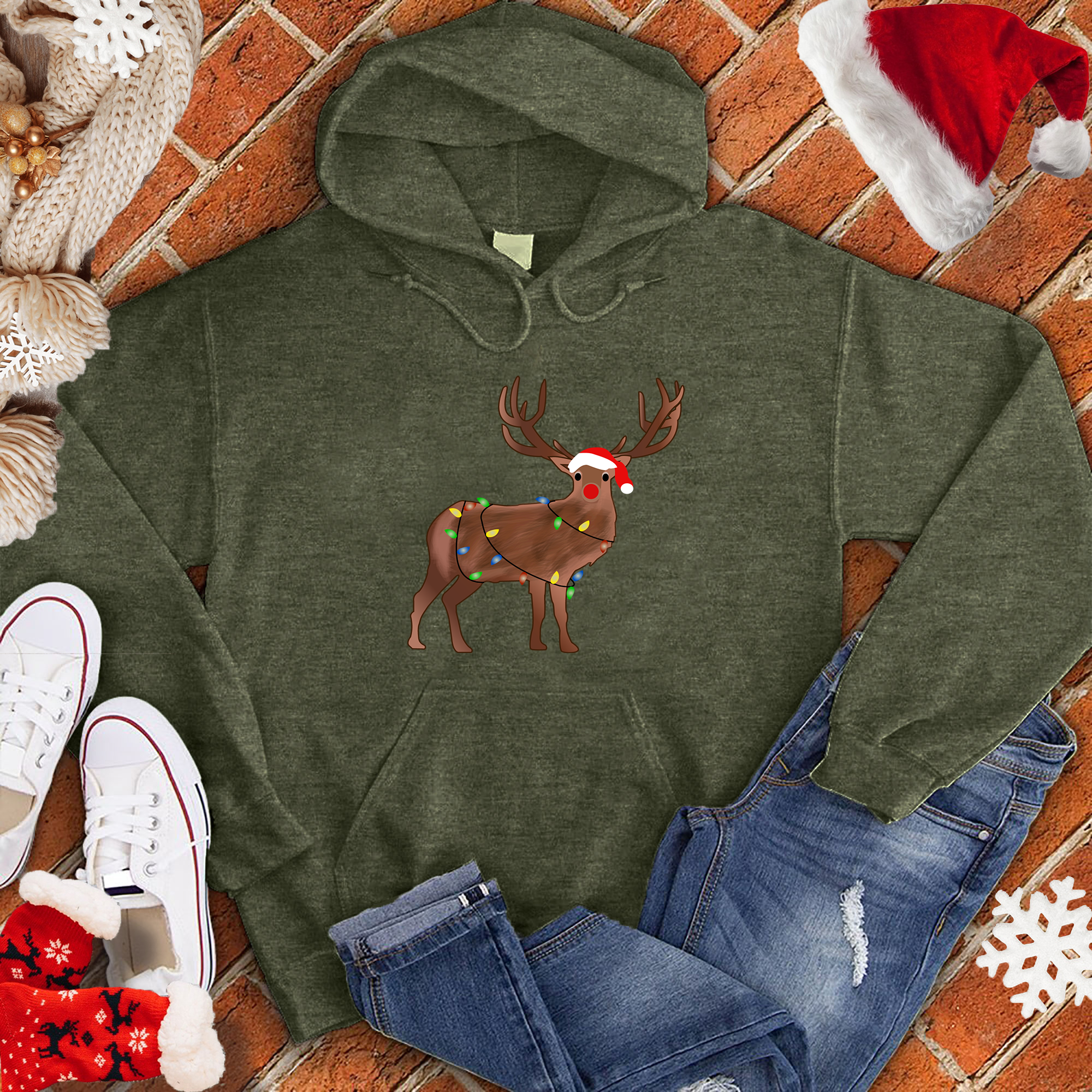 Rudolph Christmas Hoodie