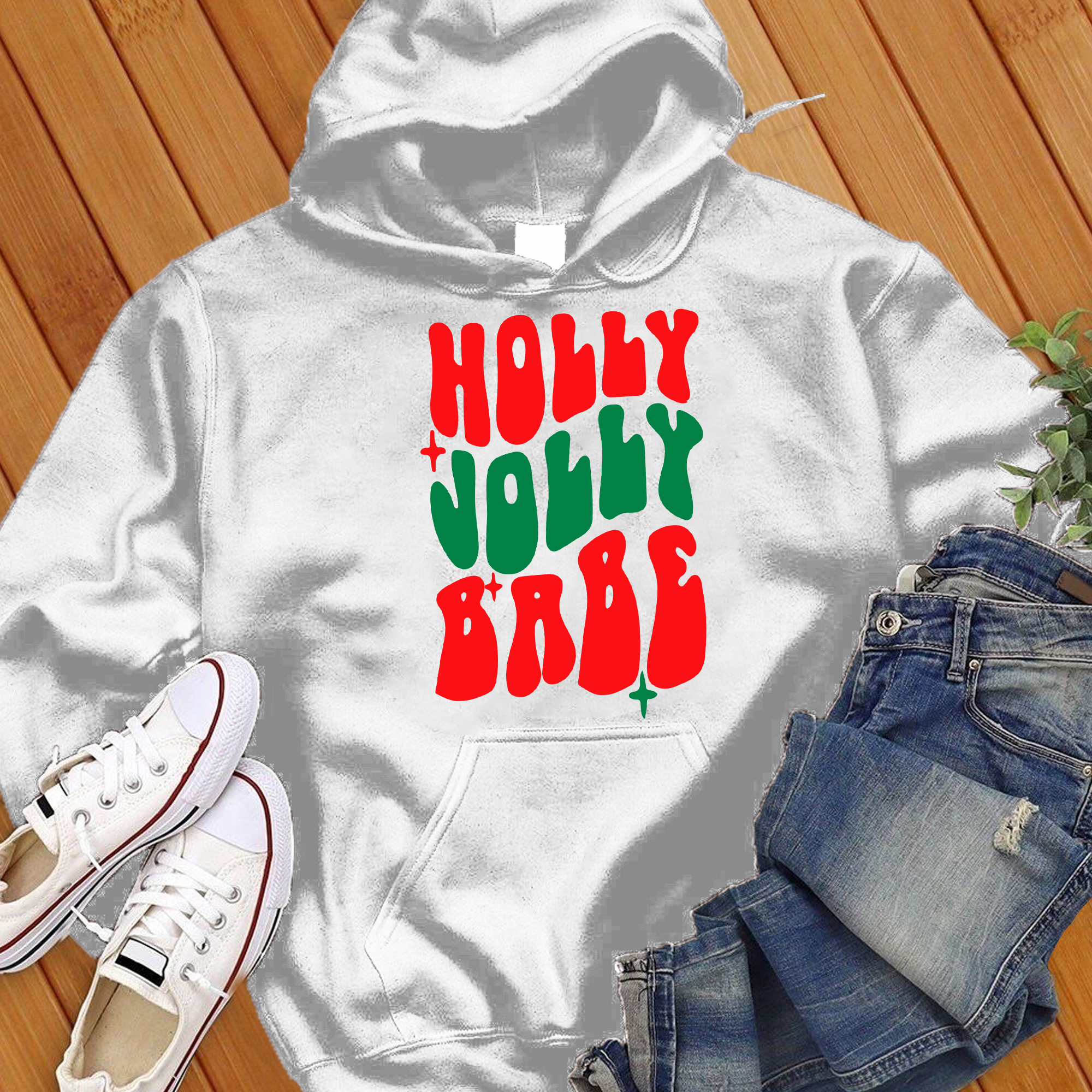 Holly Jolly Babe Hoodie