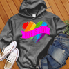 Love Is Love Rainbow Heart Hoodie