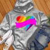 Love Is Love Rainbow Heart Hoodie