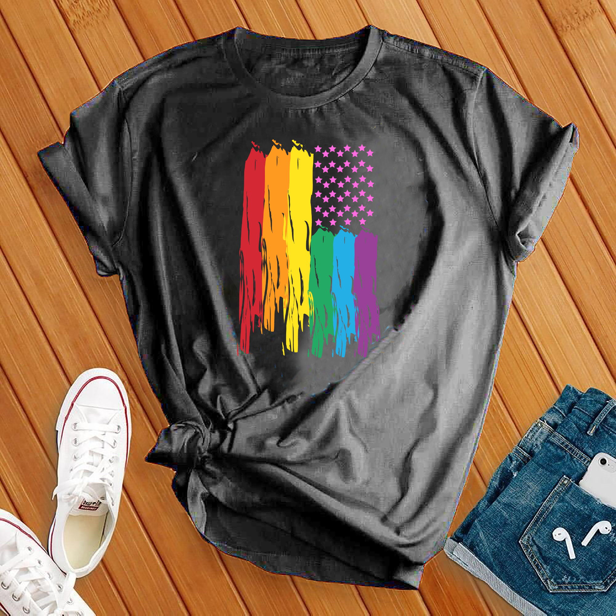 Pride Flag Tee