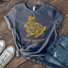 Golden Bunny Happy New Year Tee