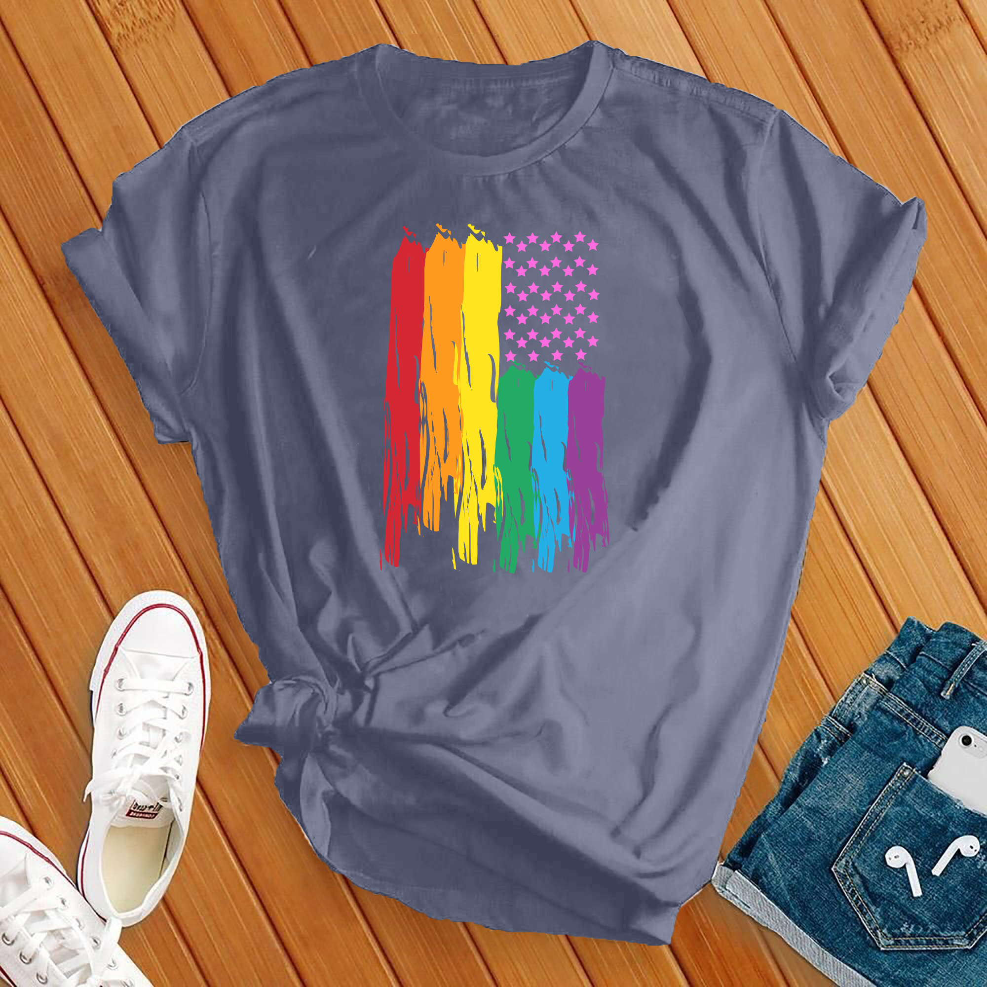 Pride Flag Tee