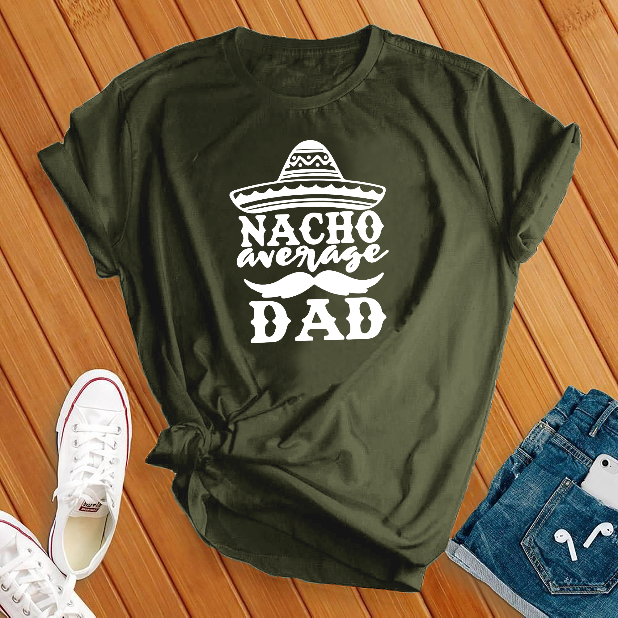 Nacho Average Dad Tee