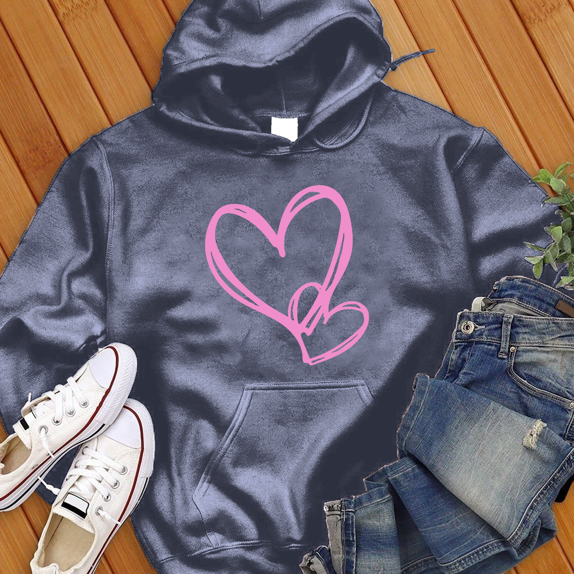 Cute Hearts Hoodie